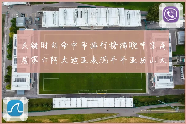 关键时刻命中率排行榜揭晓申京高居第六阿夫迪亚表现平平亚历山大与康宁汉姆紧随其后